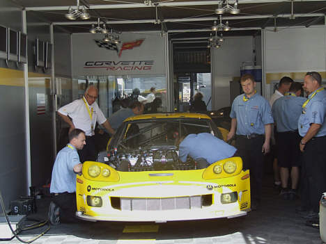 Jan Magnussen's Chevrolet Corvette.
(Foto: Claude Foubert / Endurance-Info.com)